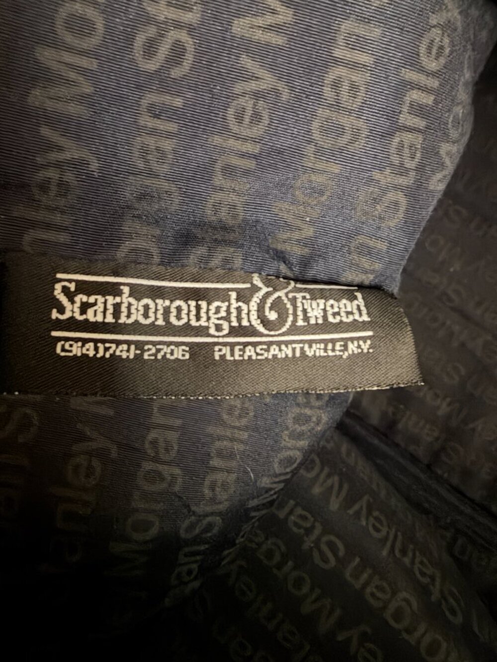 Scarborough & Tweed Morgan Stanley Cotton Canvas Tote Bag - Picture 7 of 13